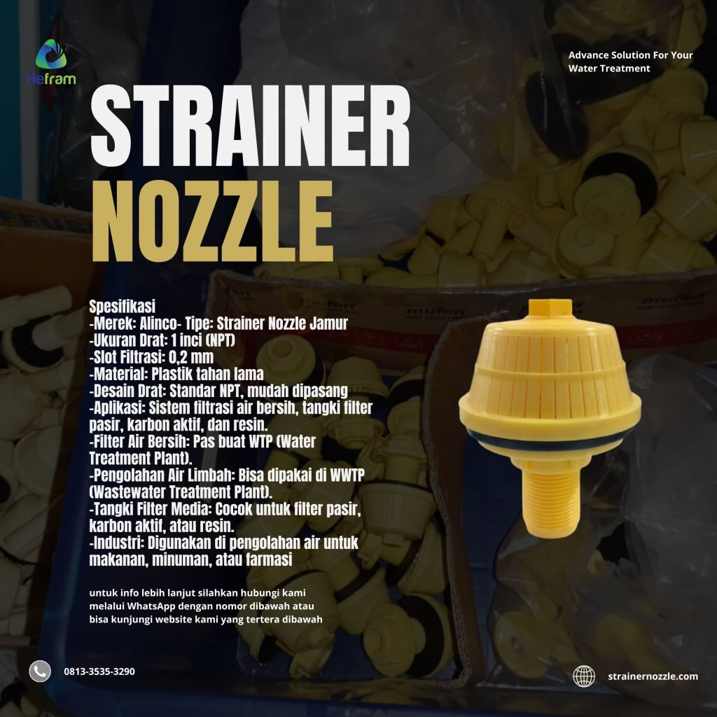 Kleemeier Filter Nozzle Strainer