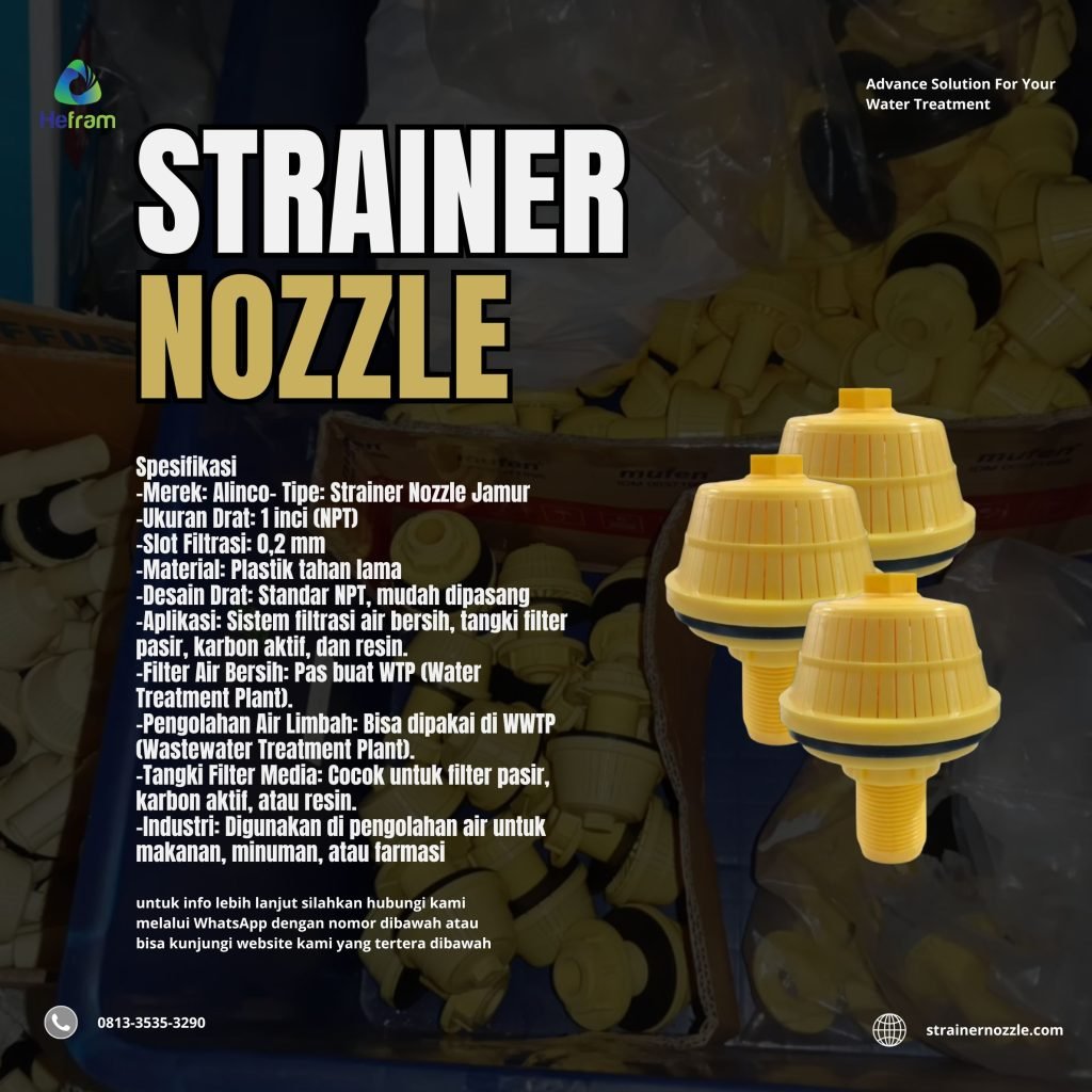 Kleemeier Filter Nozzle Strainer