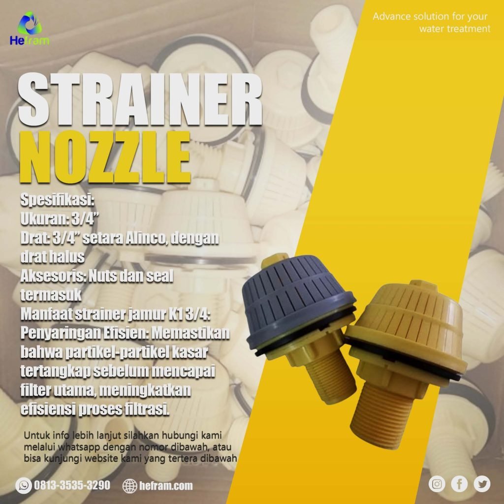 strainer nozzle filter