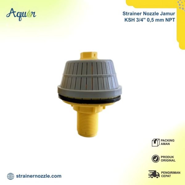 KSH Filter Nozzles - 3/4" 0,5 mm NPT - Image 3