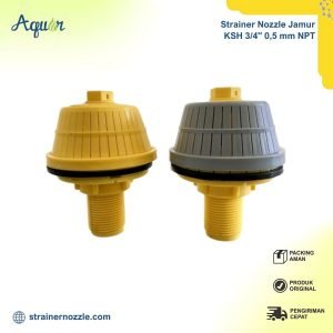 KSH Filter Nozzles - 3/4" 0,5 mm NPT