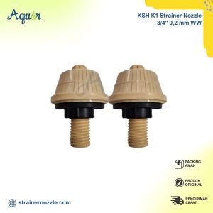 KSH Strainer Nozzle - 3/4" 0,2 mm WW