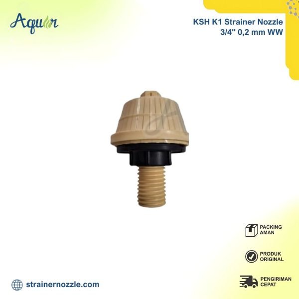 KSH Strainer Nozzle - 3/4" 0,2 mm WW - Image 3