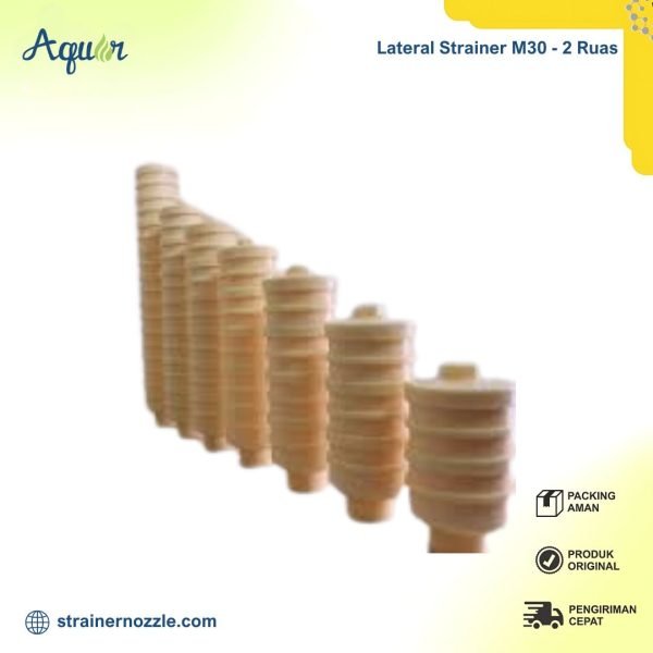 Lateral Strainer M30 - 2 Ruas