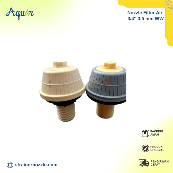 Nozzle Filter Air - 3/4" 0,5 mm WW