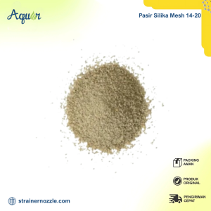 Pasir Silika Mesh 14-20 - 25 KG