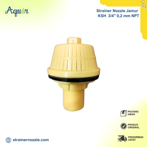 Strainer Nozzle Jamur - KSH 34 0,2 mm NPT