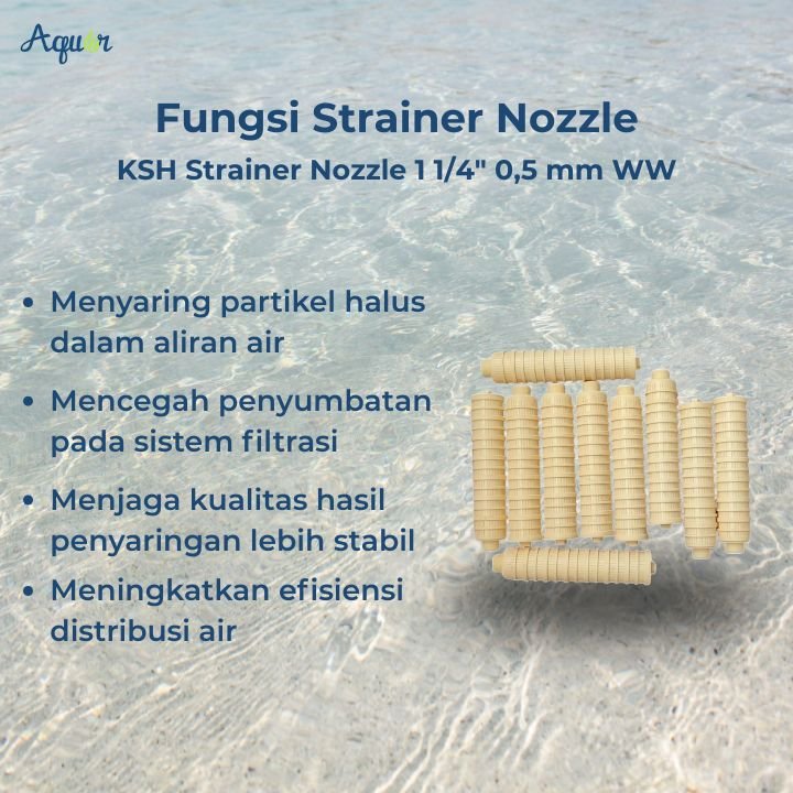 Fungsi Strainer Nozzle