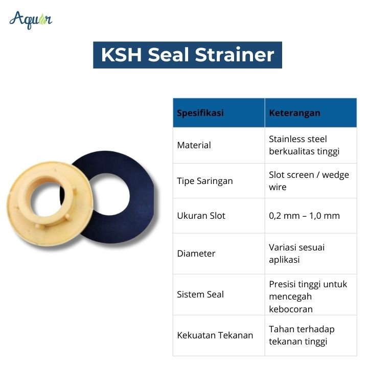 KSH Seal Strainer