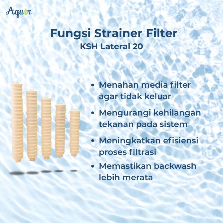 Strainer KSH Lateral 20