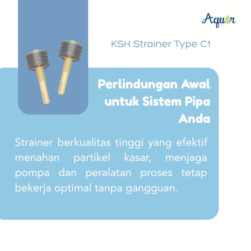 KSH Filter Nozzle Type C1