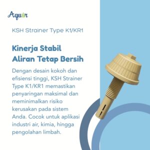 KSH Strainer Nozzle Type K1KR1