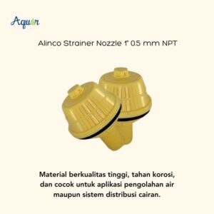 Alinco Strainer Nozzle 1" 0.5 mm NPT