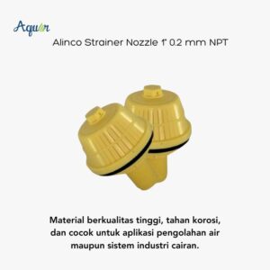 Alinco Strainer Nozzle 1 1/4" 0.2 mm WW