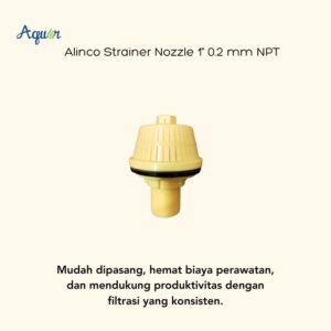 Alinco Strainer Nozzle 1 1/4" 0.2 mm WW