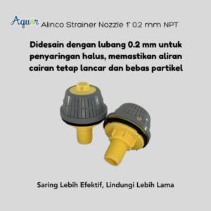 Alinco Strainer Nozzle 1 1/4" 0.2 mm WW