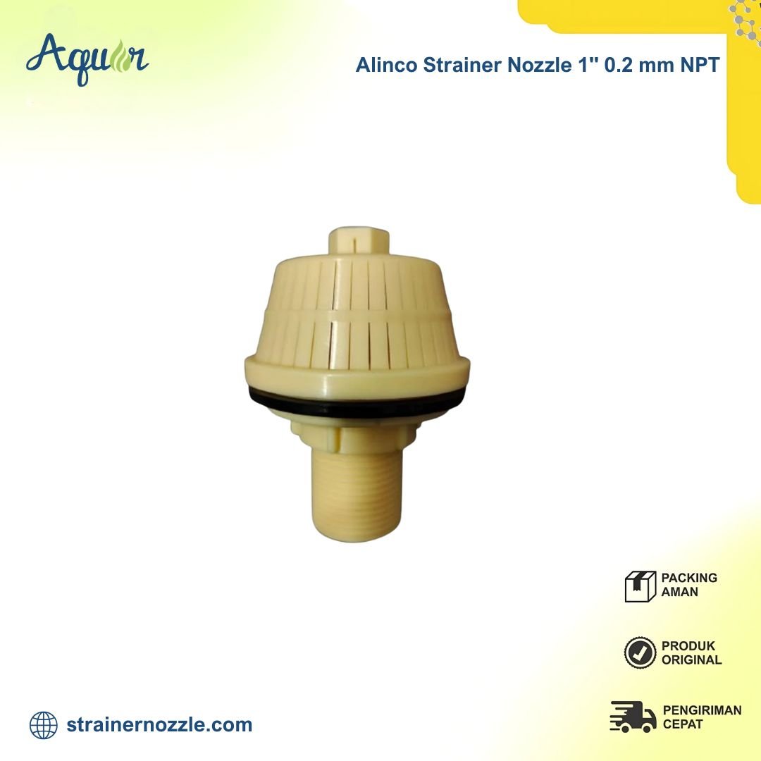 Alinco Strainer Nozzle 1" 0.2 mm NPT