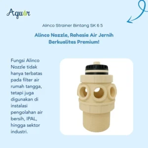 Strainer Alinco Bintang SK 6-5 untuk sistem filtrasi modern