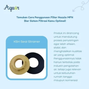 KSH Seal Strainer untuk filtrasi industri