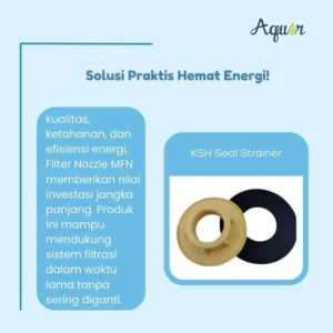 KSH Seal Strainer untuk filtrasi industri