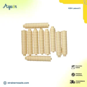 KSH Lateral 5 – komponen filtrasi air presisi, distribusi aliran merata, material premium tahan korosi