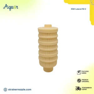 KSH Lateral R2 2 – filter air industri berbentuk silinder ribbed untuk sistem water treatment