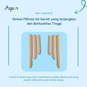 KSH Lateral 6 adalah pilihan terbaik bagi Anda yang membutuhkan sistem irigasi modern dengan kualitas premium.