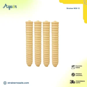 Lateral Strainer M30 12 – komponen filter air industri ribbed untuk sistem water treatment