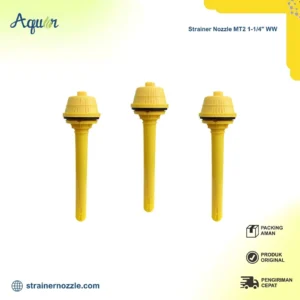 Strainer Nozzle MT2 1-1/4" WW – komponen filtrasi air presisi, distribusi aliran merata, material premium tahan korosi