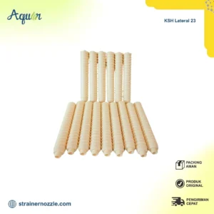 KSH Lateral 23 - komponen filter air premium yang dirancang untuk meningkatkan kualitas penyaringan pada sistem filtrasi industri maupun rumah tangga.