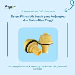 Strainer Nozzle 1" 0.2 mm WW - produk unggulan yang menawarkan presisi, daya tahan, dan efisiensi tinggi.