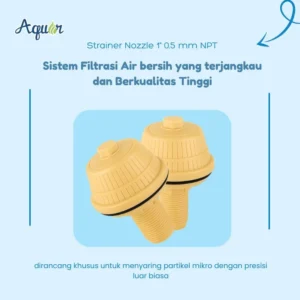 Jual Filter Nozzle Strainer 0.5 mm - solusi terbaik untuk kebutuhan penyaringan cairan maupun gas dalam sistem industri.