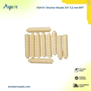 Filter nozzle type k1