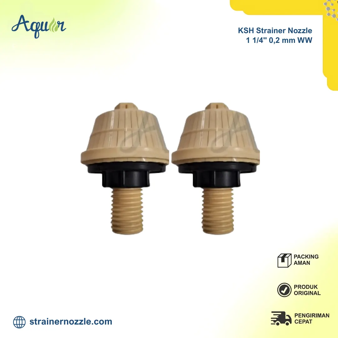 jual KSH Strainer Nozzle 1 1/4 WW 0,2 mm